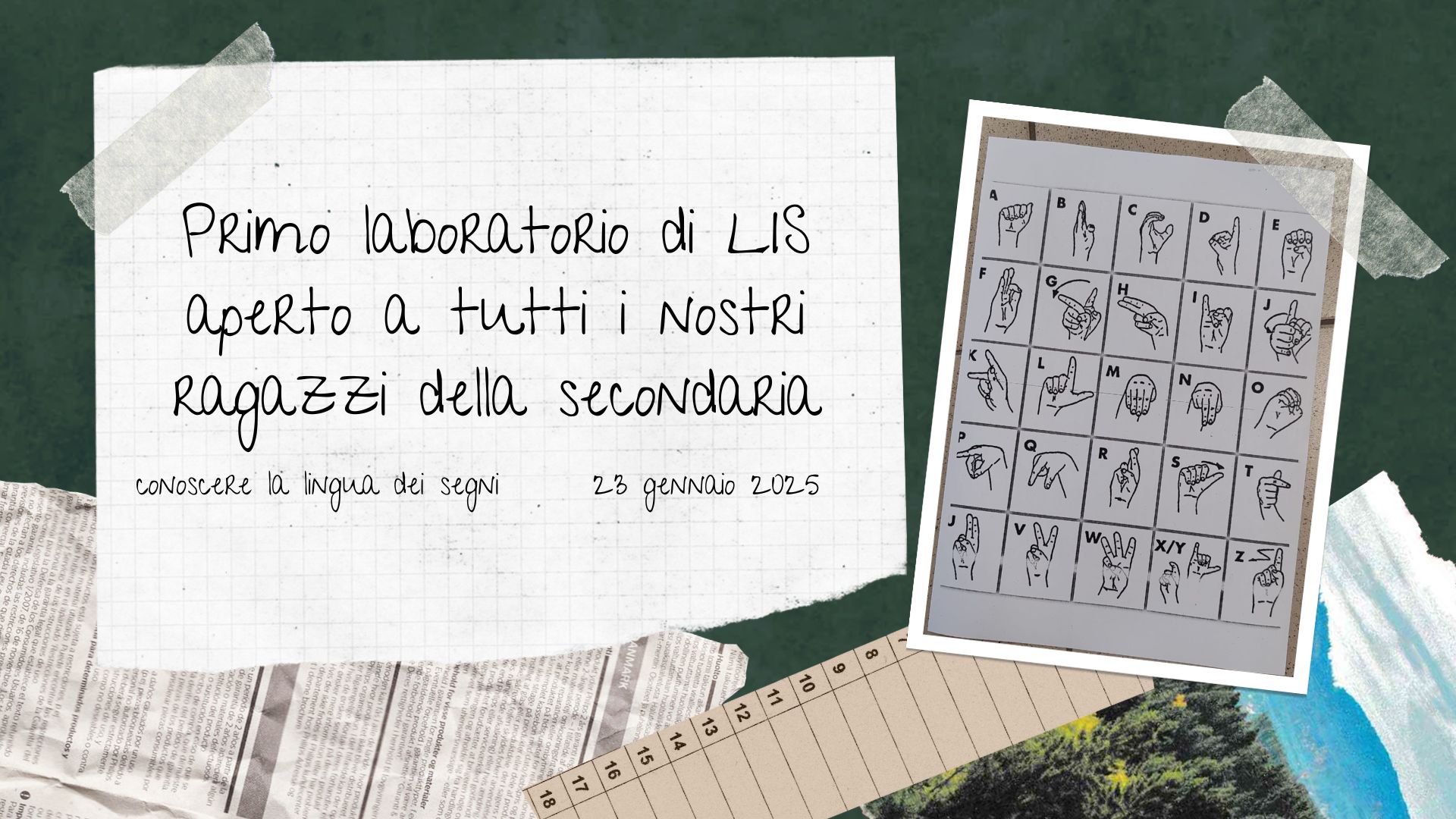 Primo laboratorio LIS