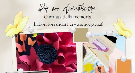 “Per non dimenticare” – Laboratorio didattico per il giorno della memoria