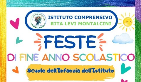 Festa di fine anno scolastico scuole dell'Infanzia