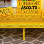Alla Panzini si inaugura la panchina gialla contro il Bullismo e Cyberbullismo